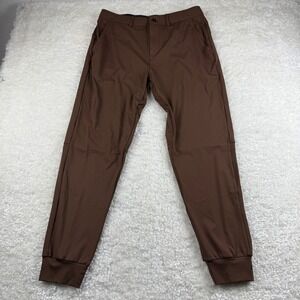 JWM Jogger Pants Men Medium Brown‎ UPF 50+ Sun Protection Moisture Wicking NEW